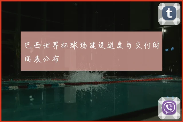 巴西世界杯球场建设进度与交付时间表公布